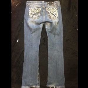 Size 30 Miss Me boot cut jeans